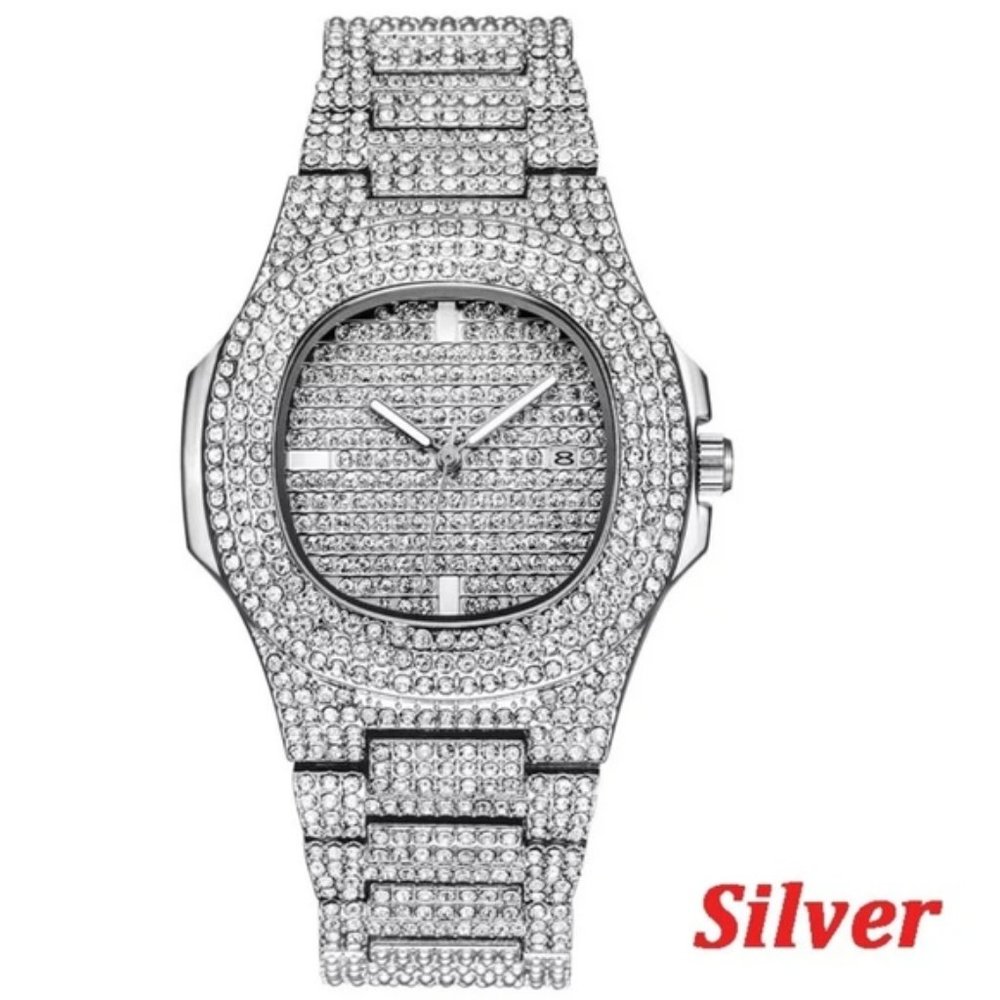 Brand New Iced Out Quartz Men's Watch